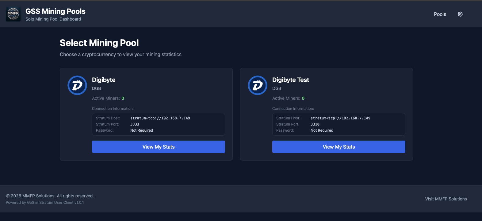GSSUC Pool Selection